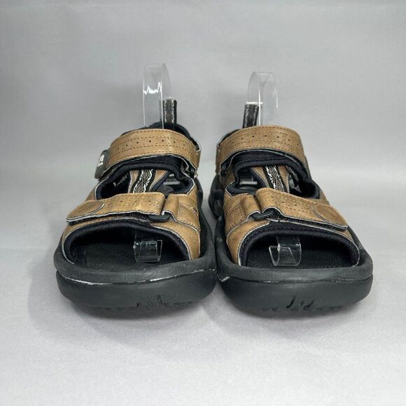 FootJoy Golf Sandals Men\'s Size 7 GreenJoys Brown Leather Adjustable Performance main image 13
